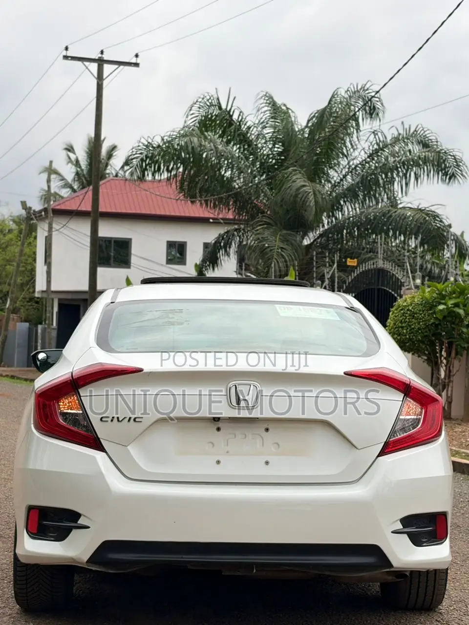 Honda Civic EX 4dr Sedan (2.0L 4cyl) 2017 White