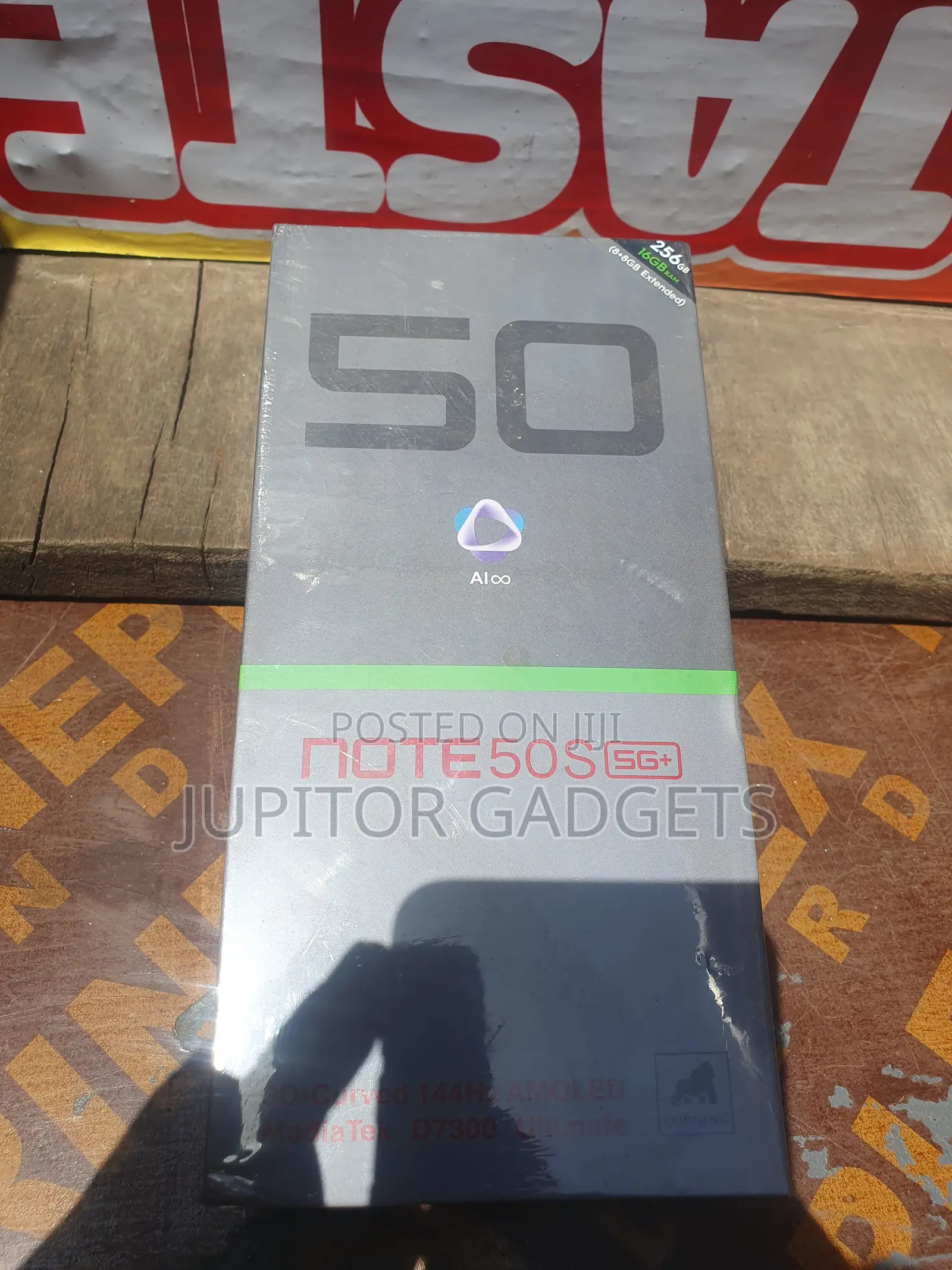 New Infinix Note 50s 256 GB Black