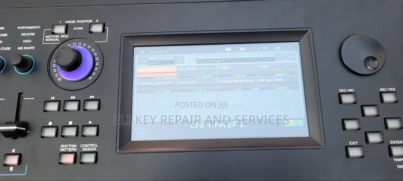 Yamaha PSR Sx700, Sx720, Sx900 Sx920 Screens