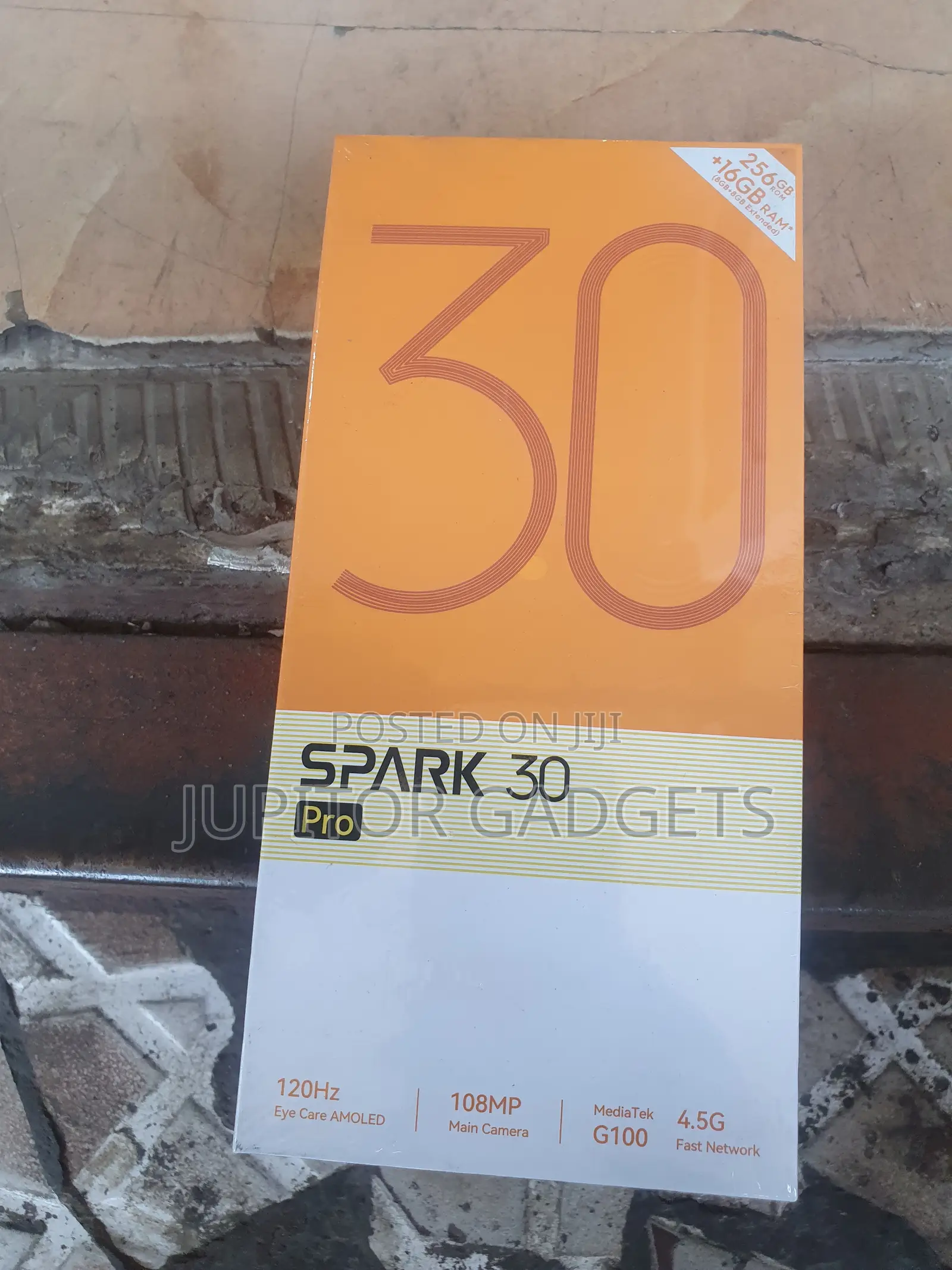 New Tecno Spark 30 Pro 256 GB Black