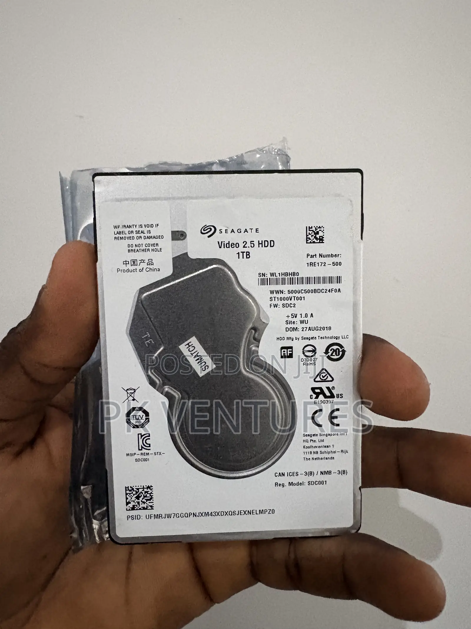 Seagate 1tb HDD