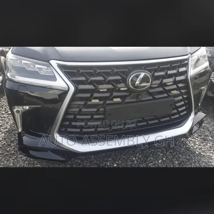Lexus Lx570 Front Bumper Complete With Front, Back Spoilers