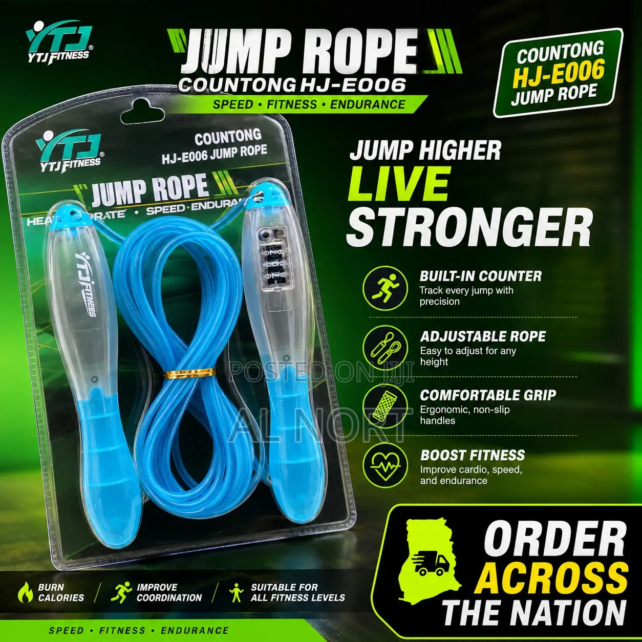 Countong Hj-E006 Counting Jump Rope