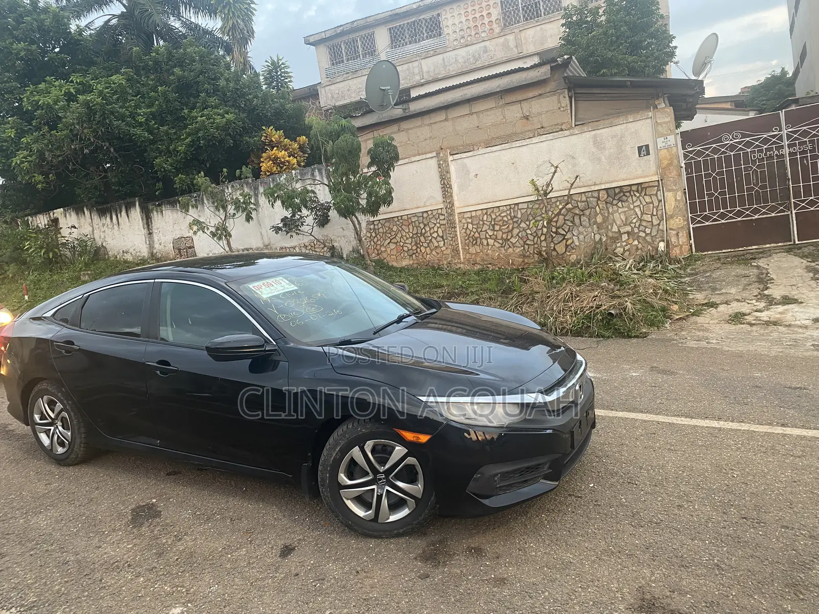 Honda Civic EX 4dr Sedan (2.0L 4cyl) 2017 Black