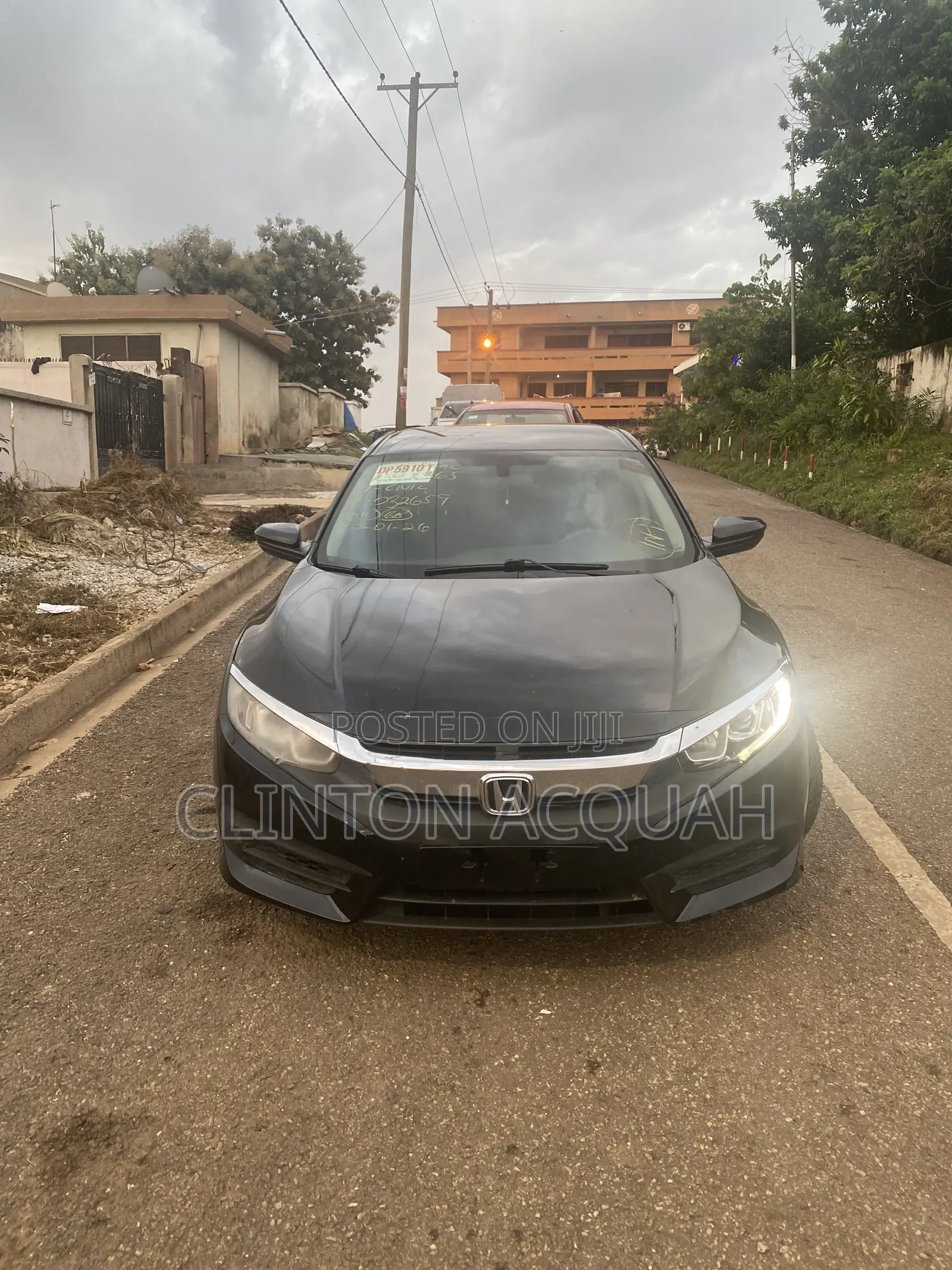 Honda Civic EX 4dr Sedan (2.0L 4cyl) 2017 Black
