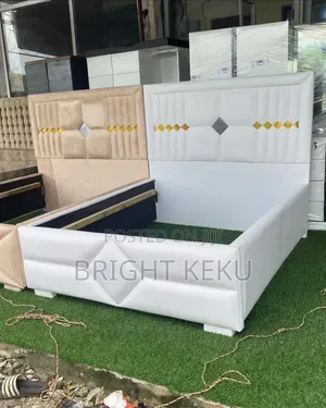 Double Bed Film White and Brown Available