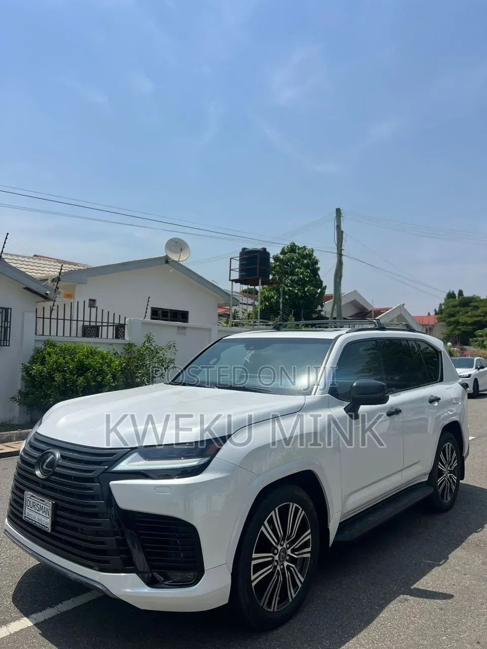 New Lexus LX 600 2024 White