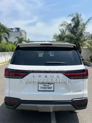 New Lexus LX 600 2024 White