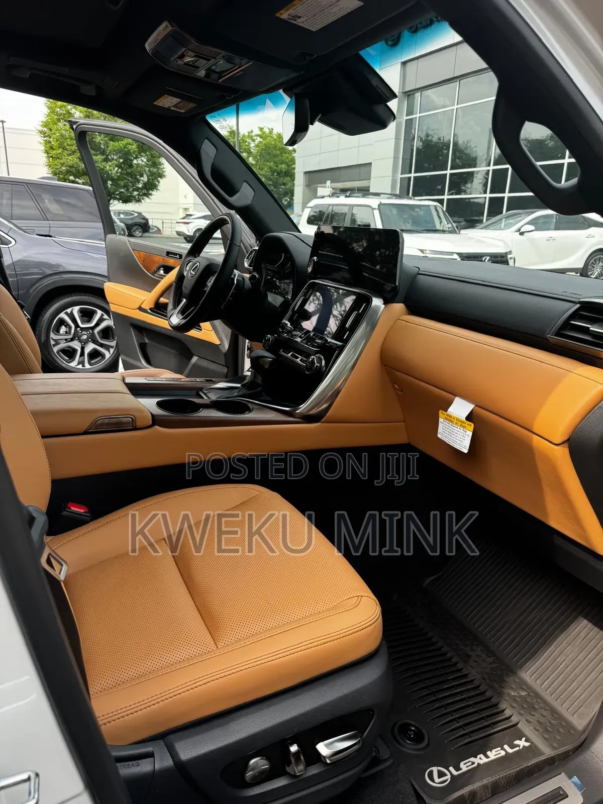 New Lexus LX 600 2024 White