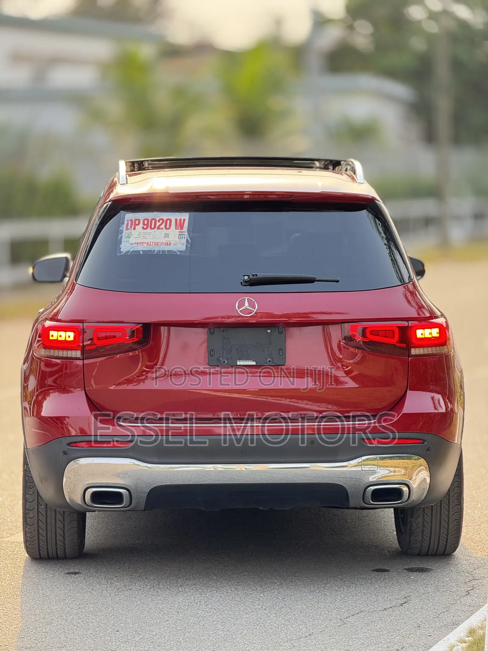 Mercedes-Benz GLB-Class GLB 250 4MATIC 2020 Red