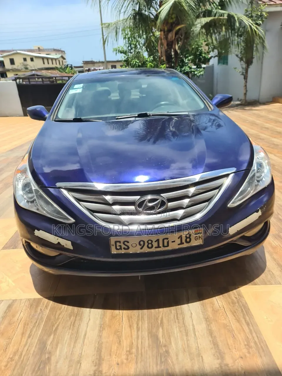 Hyundai Sonata 2016 Blue