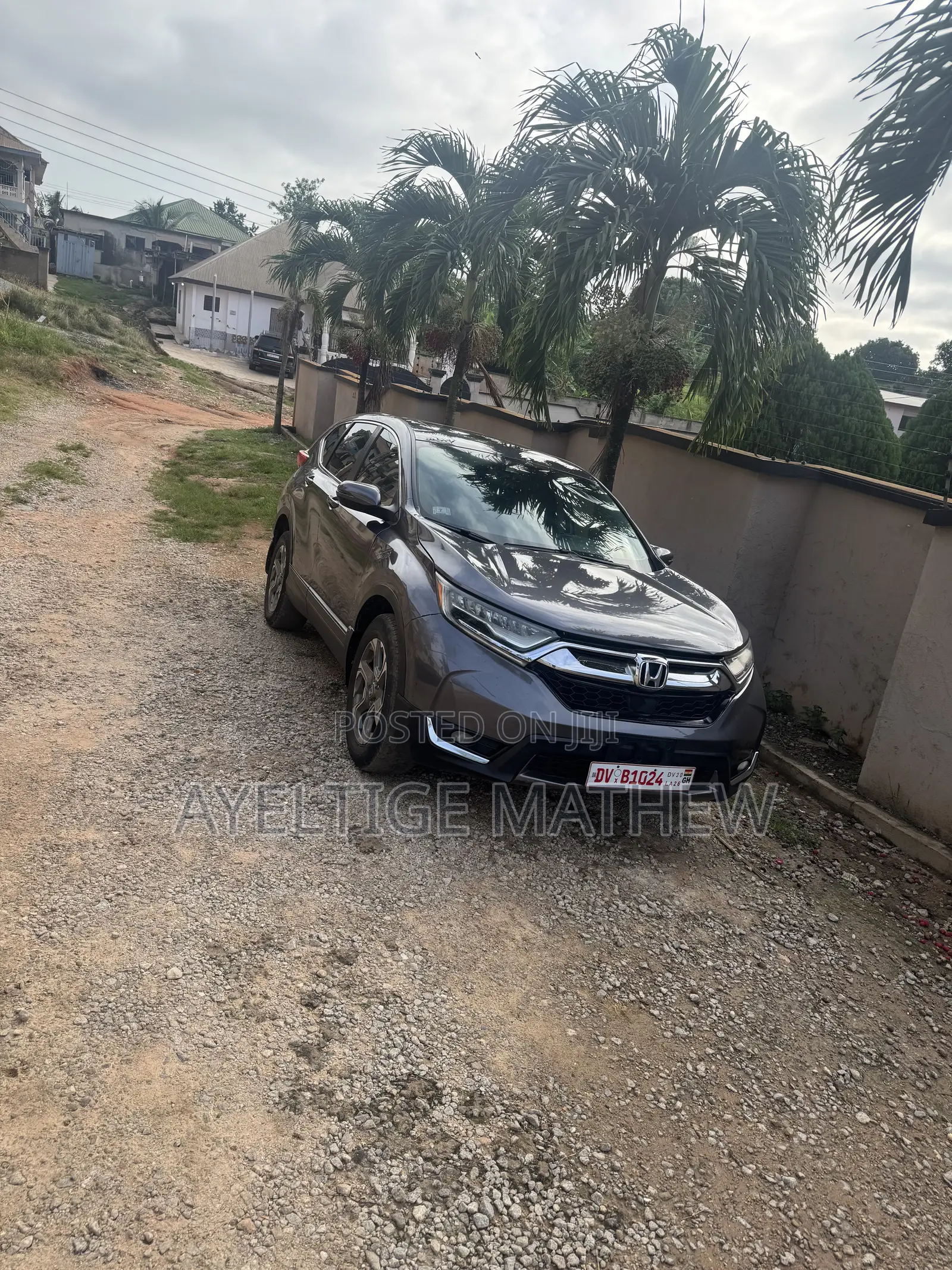 Honda CR-V EX AWD 2018 Gray