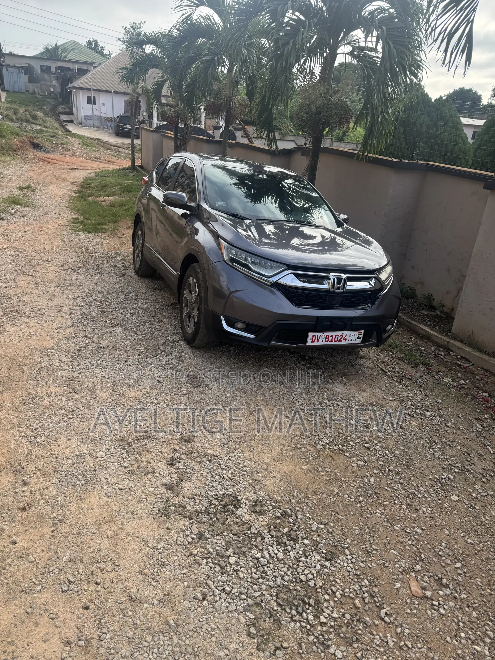 Honda CR-V EX AWD 2018 Gray