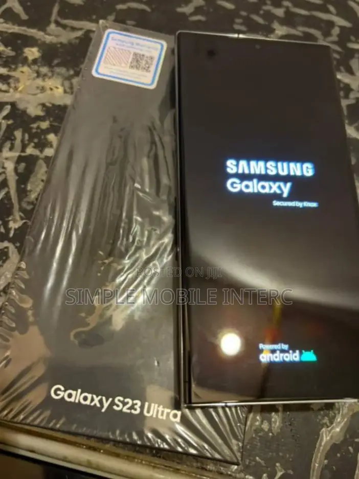 New Samsung Galaxy S23 Ultra 512 GB Black