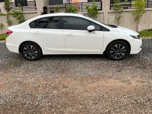 Honda Civic EX 4dr Sedan (1.8L 4cyl CVT) 2015 White
