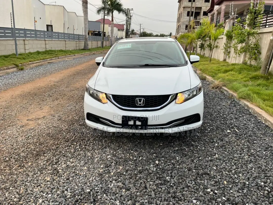 Honda Civic EX 4dr Sedan (1.8L 4cyl CVT) 2015 White