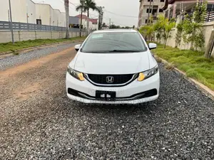Honda Civic EX 4dr Sedan (1.8L 4cyl CVT) 2015 White