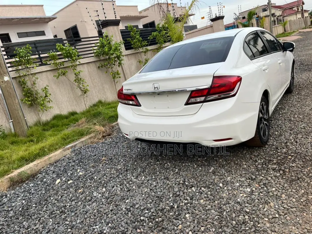 Honda Civic EX 4dr Sedan (1.8L 4cyl CVT) 2015 White