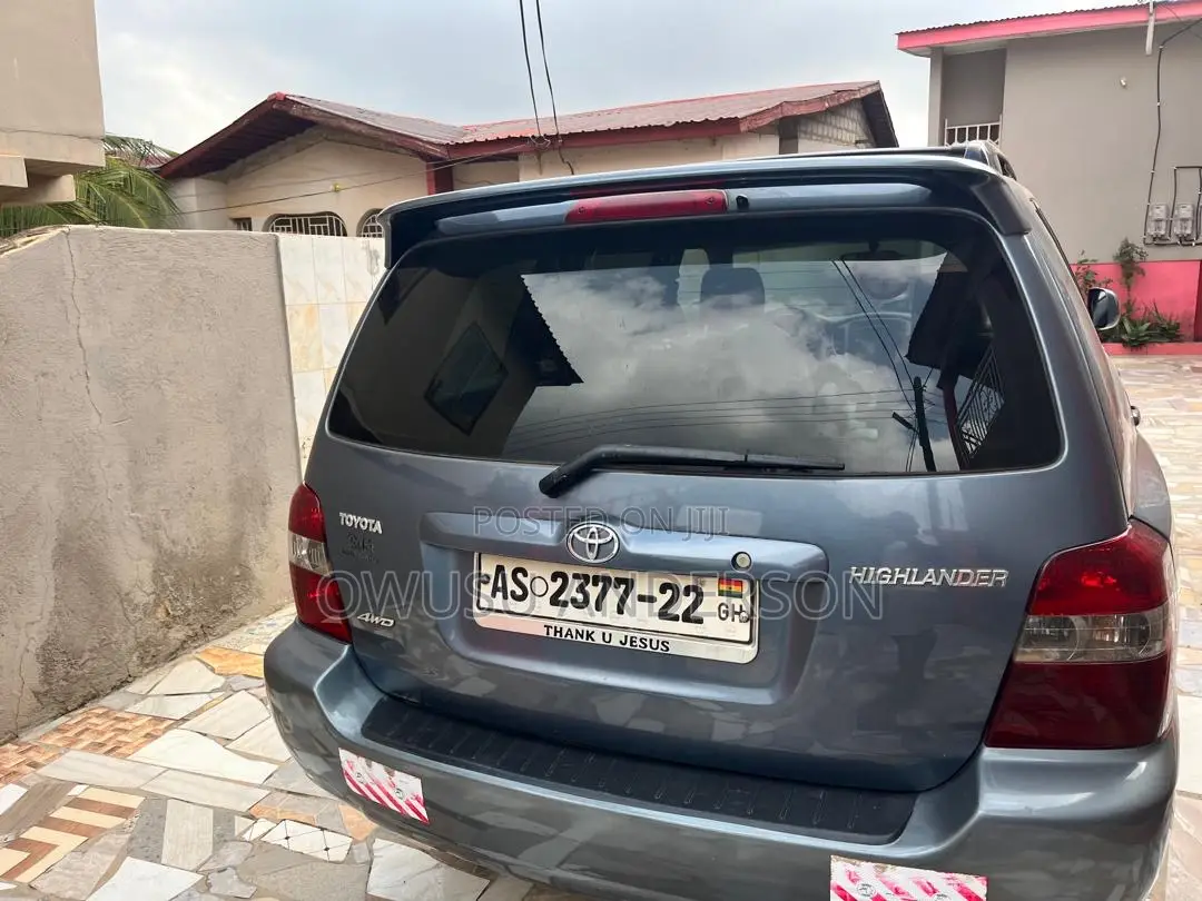 Toyota Highlander 2007 Blue