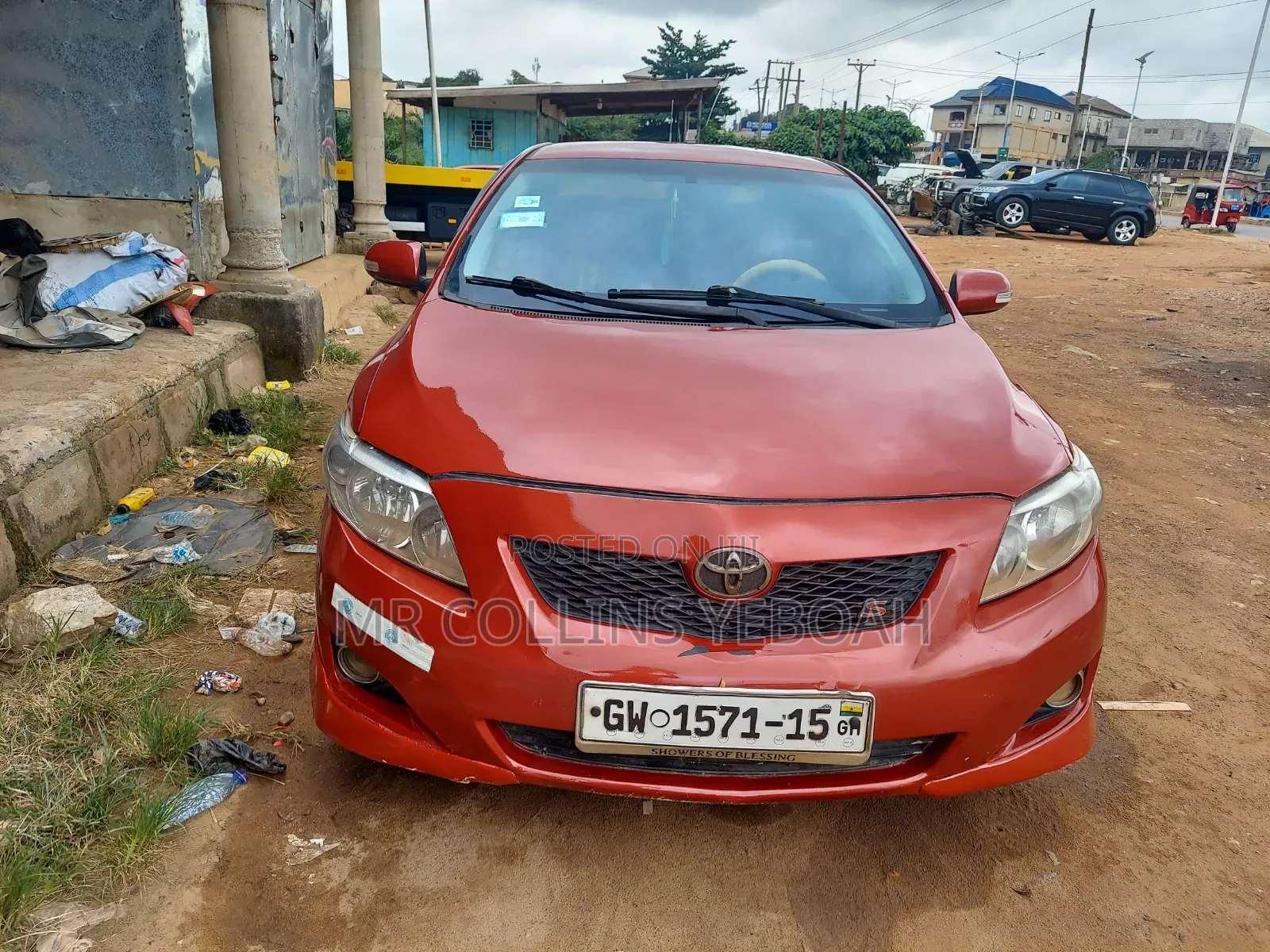 Toyota Corolla 2010 Red