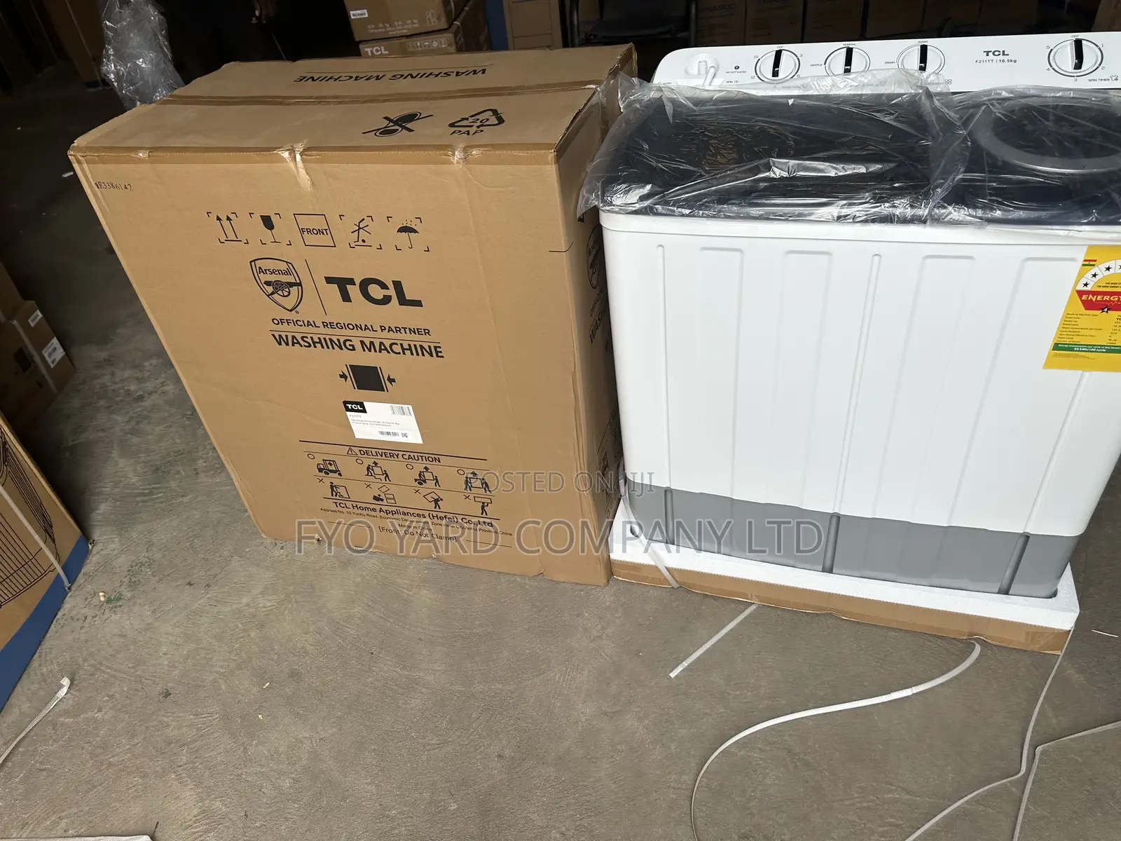Latest in Town TCL Top Load 10kg Quality Washing Machine