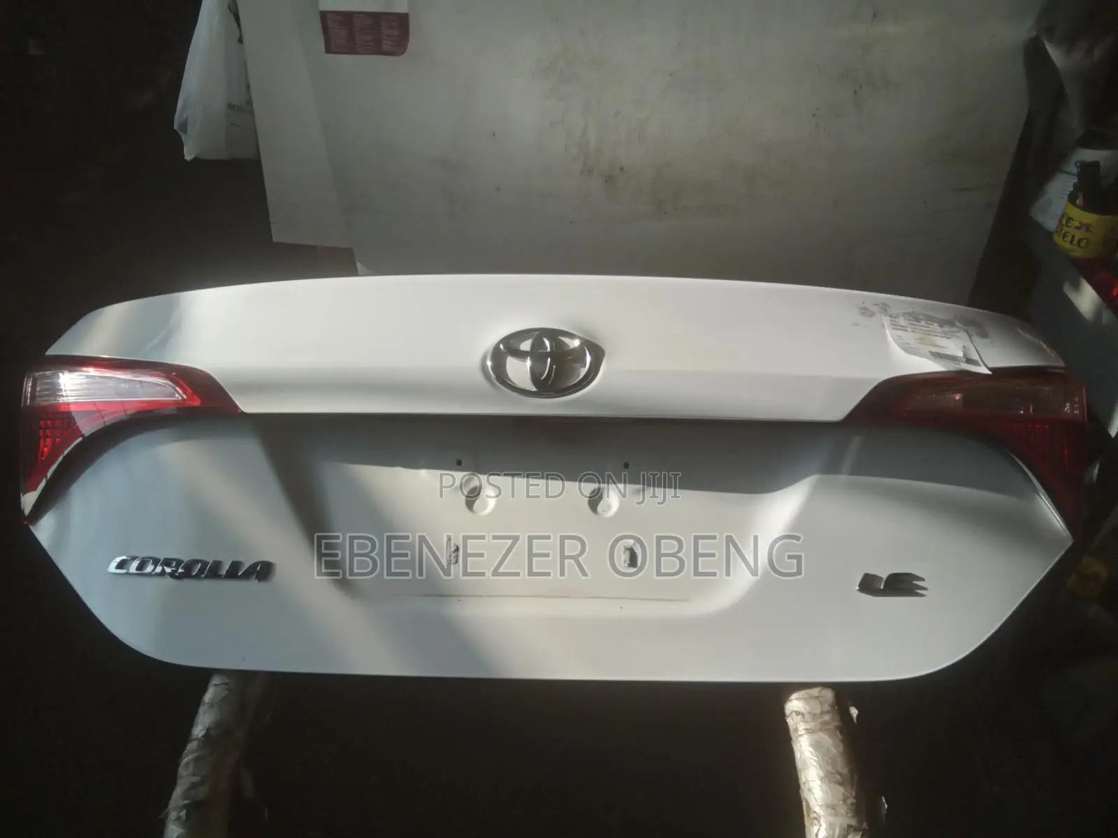 Toyota Corolla 2017 Boot
