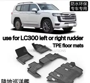 Lc300 Left or Right Rudder Tpe Floor Mats