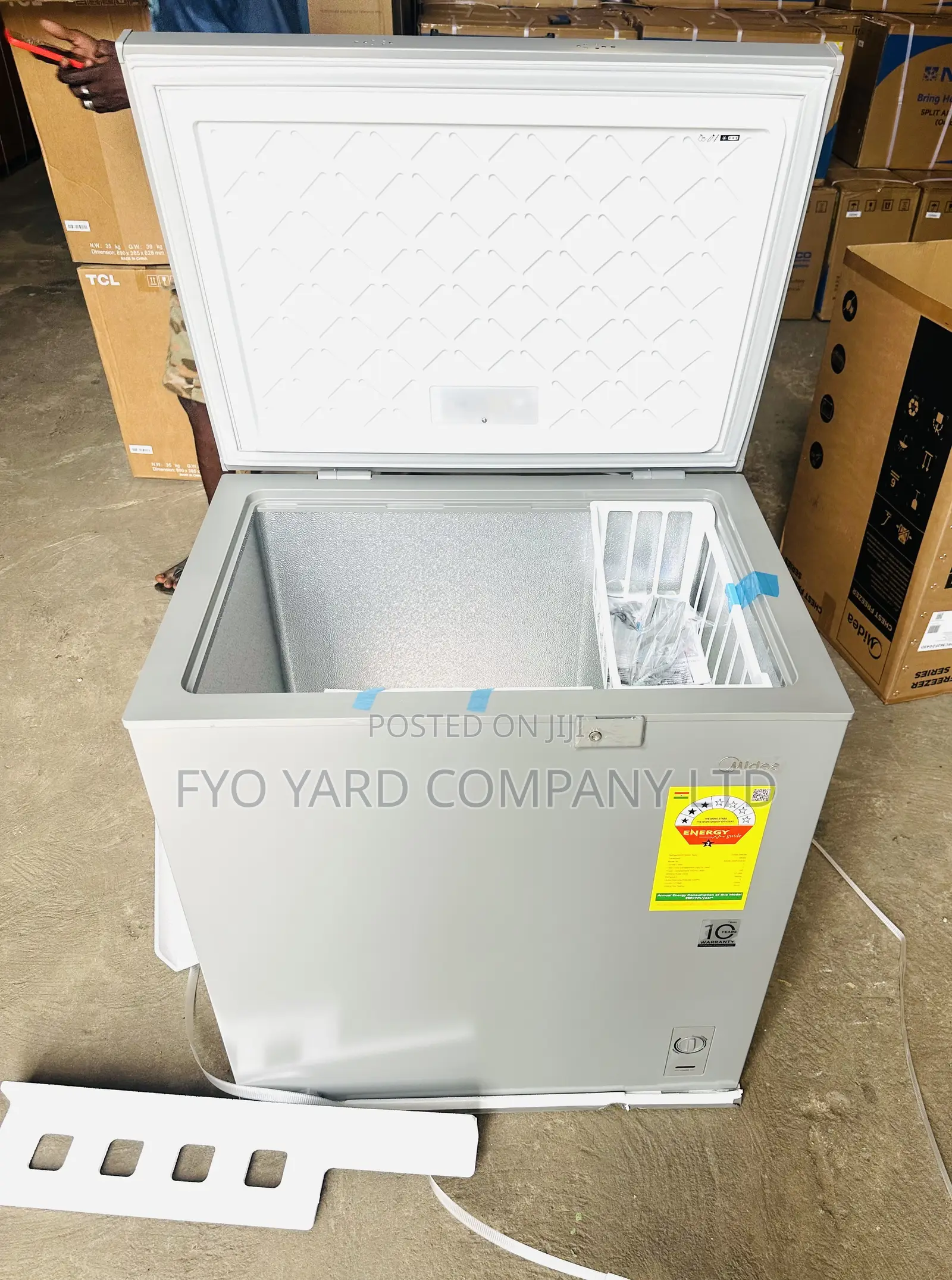 Premium Quality Midea 200liters Fast Freezing Chest Freezer