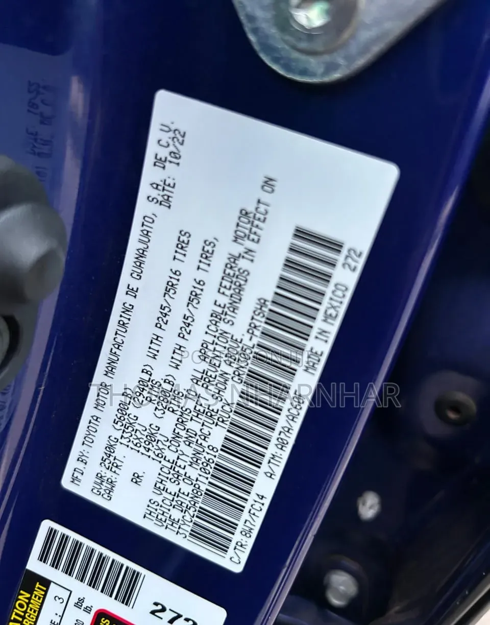 Toyota Tacoma 2023 Blue