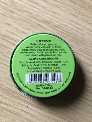 Nixoderm Cream