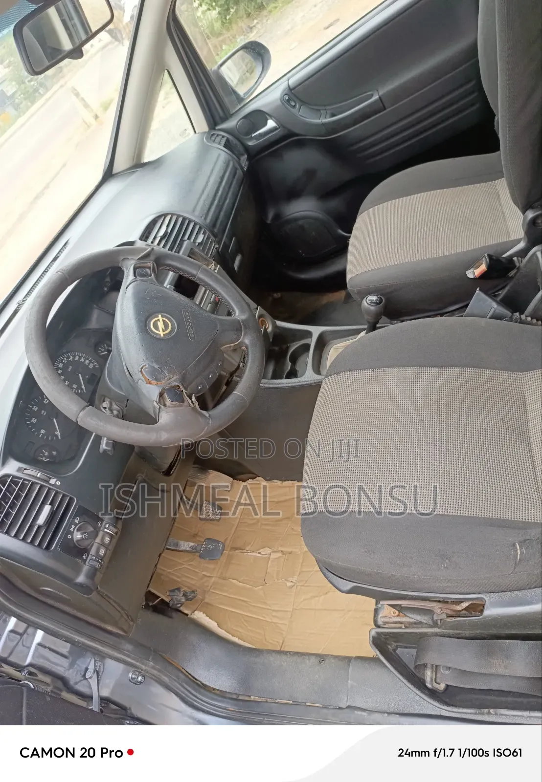 Opel Zafira 2002 Gray