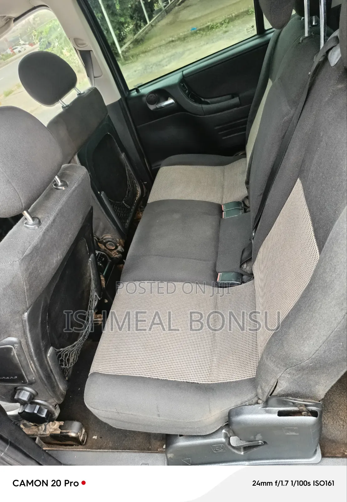 Opel Zafira 2002 Gray