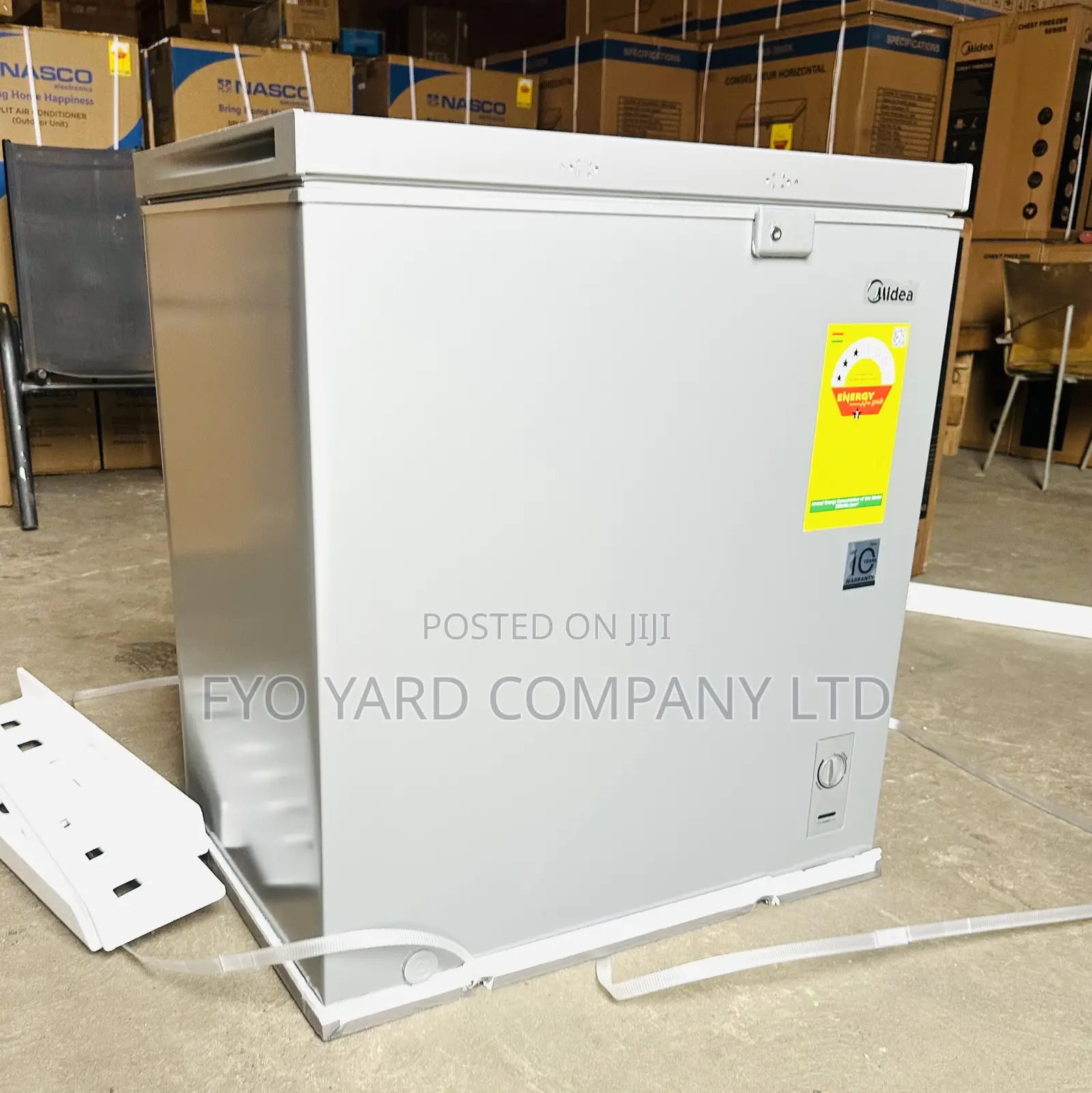 Deep Freezing Midea 200 LTRS Chest Freezer + Inbuilt Inverter