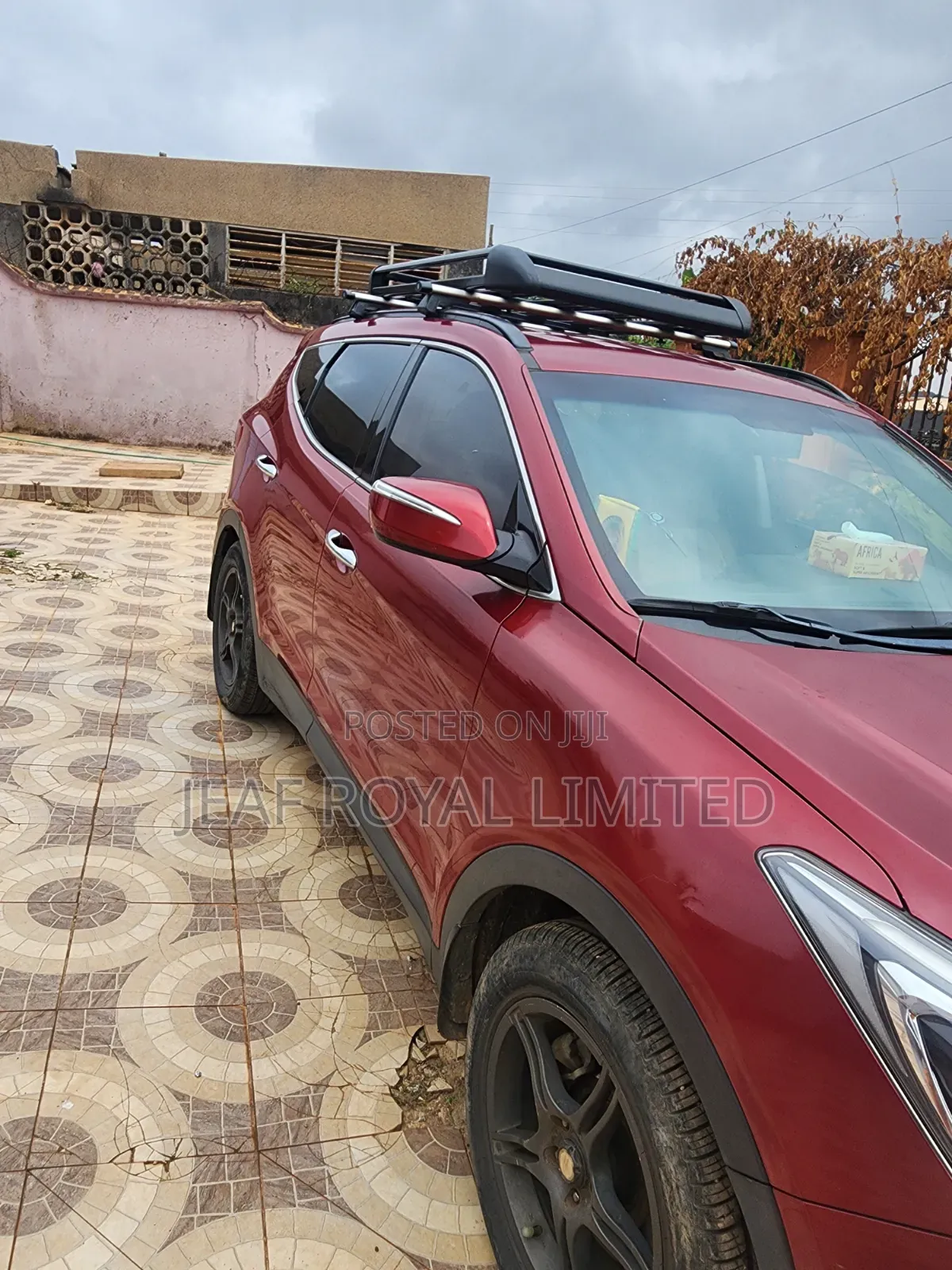 Hyundai Santa Fe SE Ultimate AWD 2017 Red