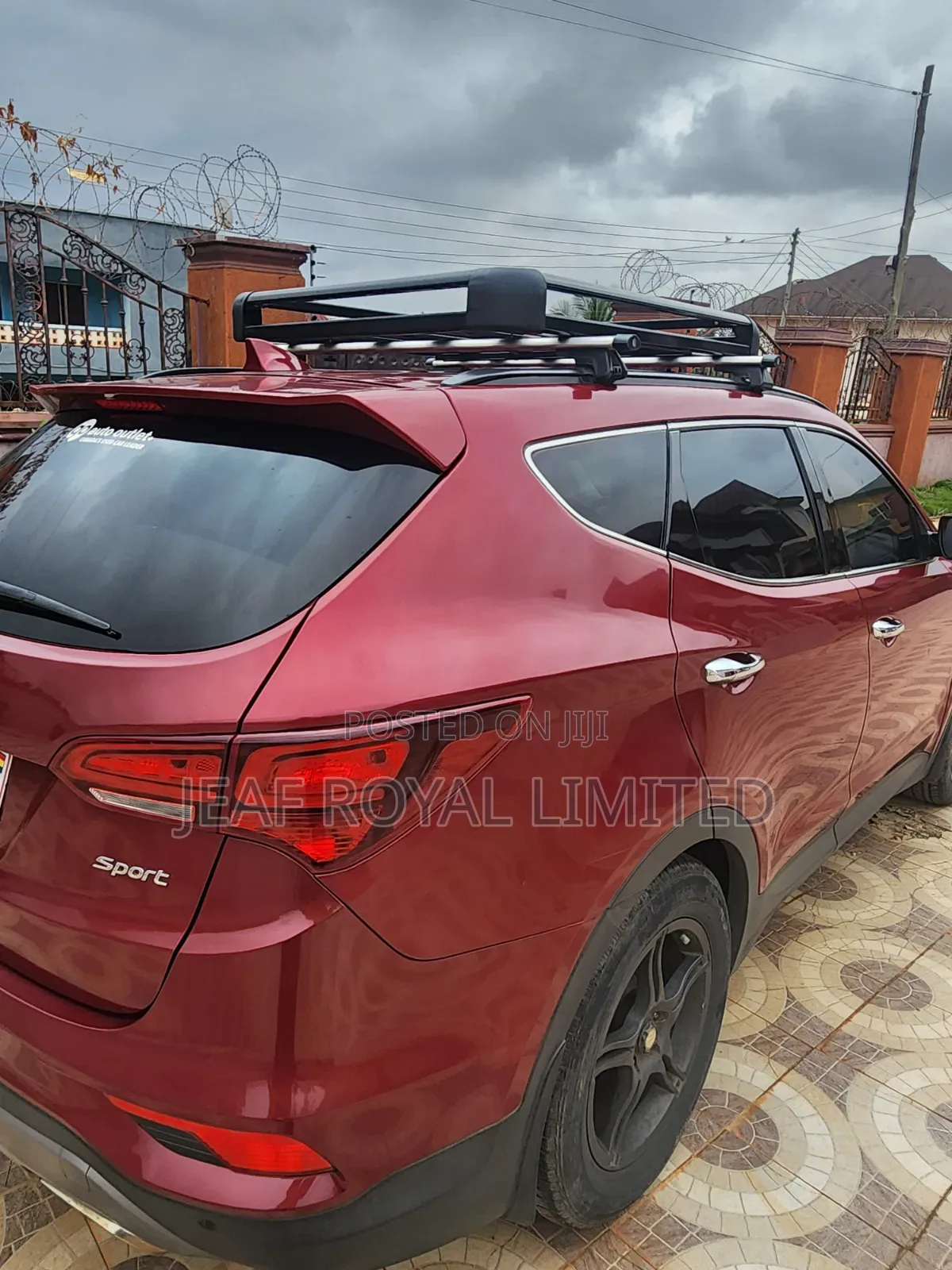 Hyundai Santa Fe SE Ultimate AWD 2017 Red
