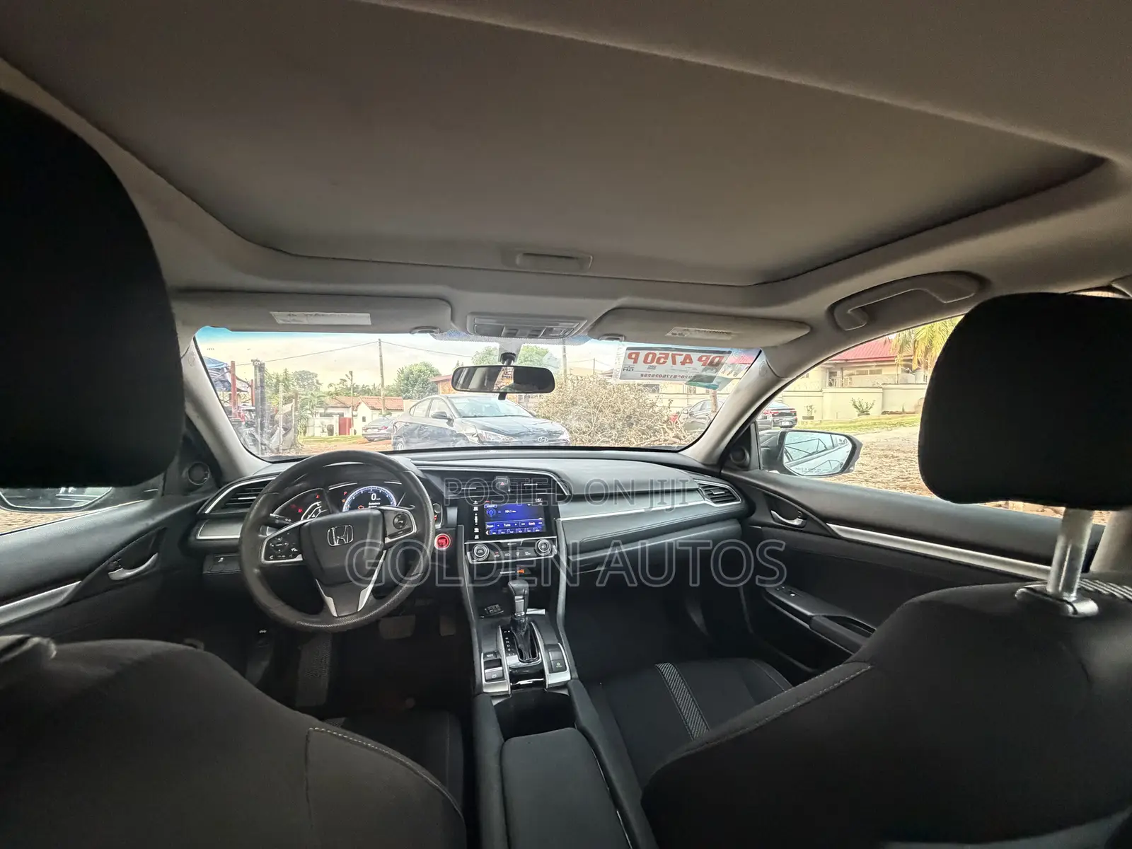 Honda Civic EX-L 4dr Sedan (1.5L 4cyl) 2016 Black