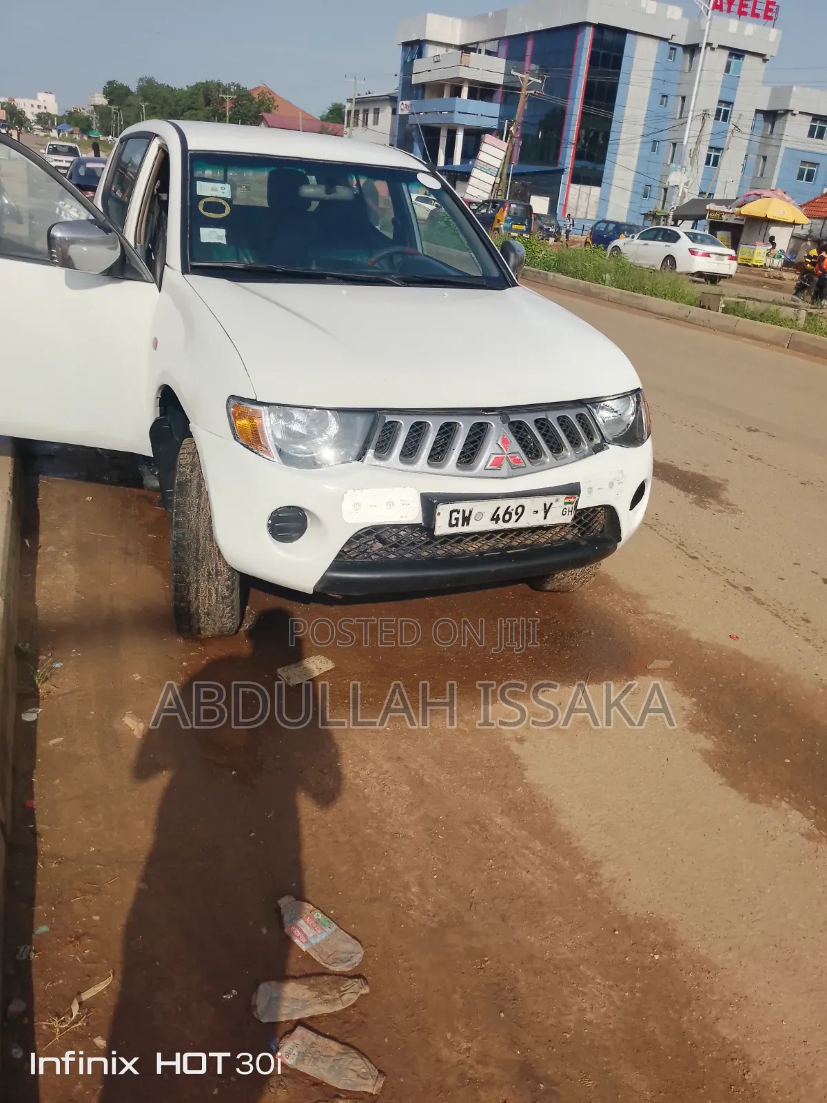 Mitsubishi L200 Club Cab 2.5 136hp 4WD 2007 White