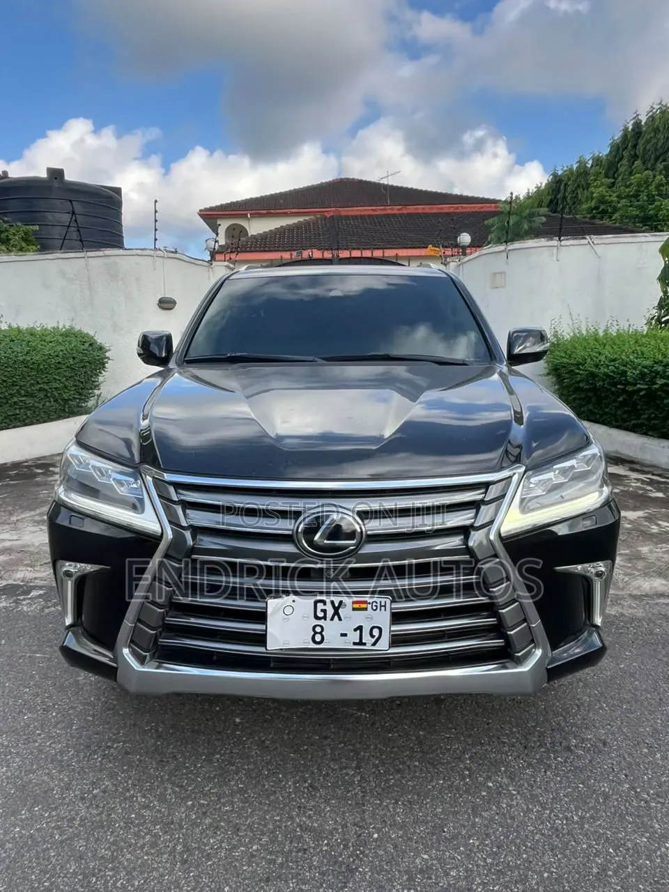 Lexus LX 570 AWD 2018 Black