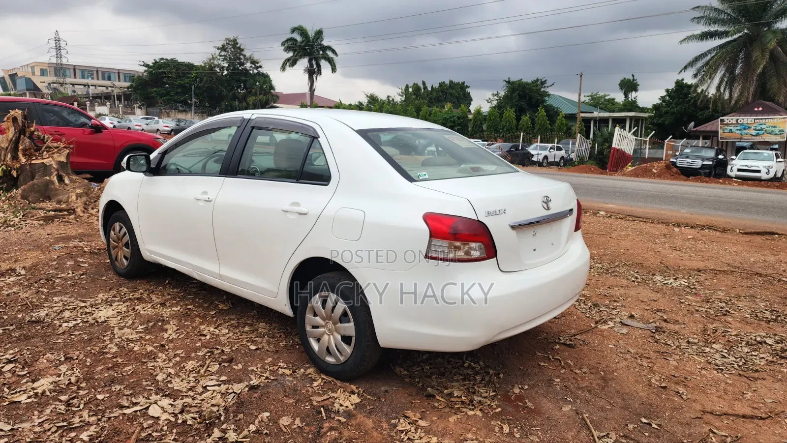 Toyota Belta 2011 White