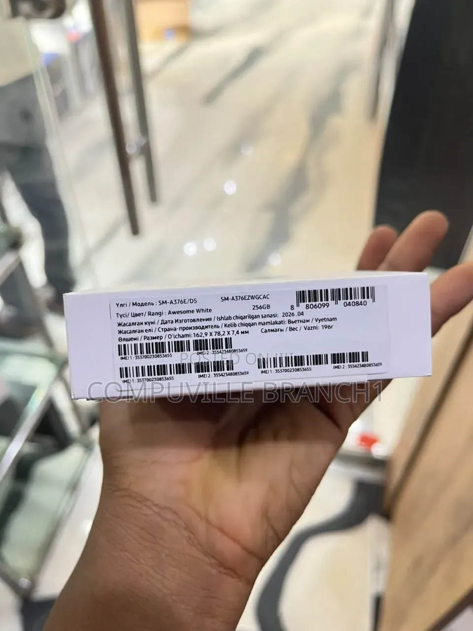 New Samsung Galaxy A37 256 GB White