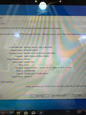 Laptop Dell Latitude 7410 16GB Intel Core i7 SSD 256GB