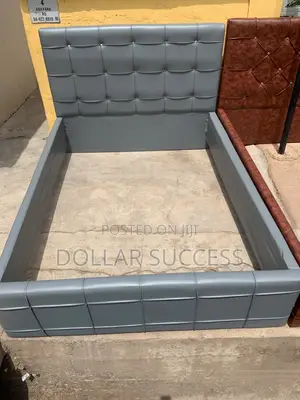 Leather Double Bedframe