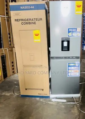 Nasco 287ltr Bottom Freezer Refrigerator With Dispenser -Nasd2-44
