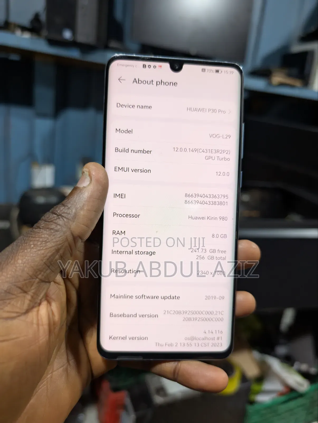 Huawei P30 Pro 256 GB Black