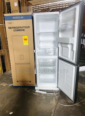 Highest Made Nasco 287liters Double Door Fridge + Water Dispenser