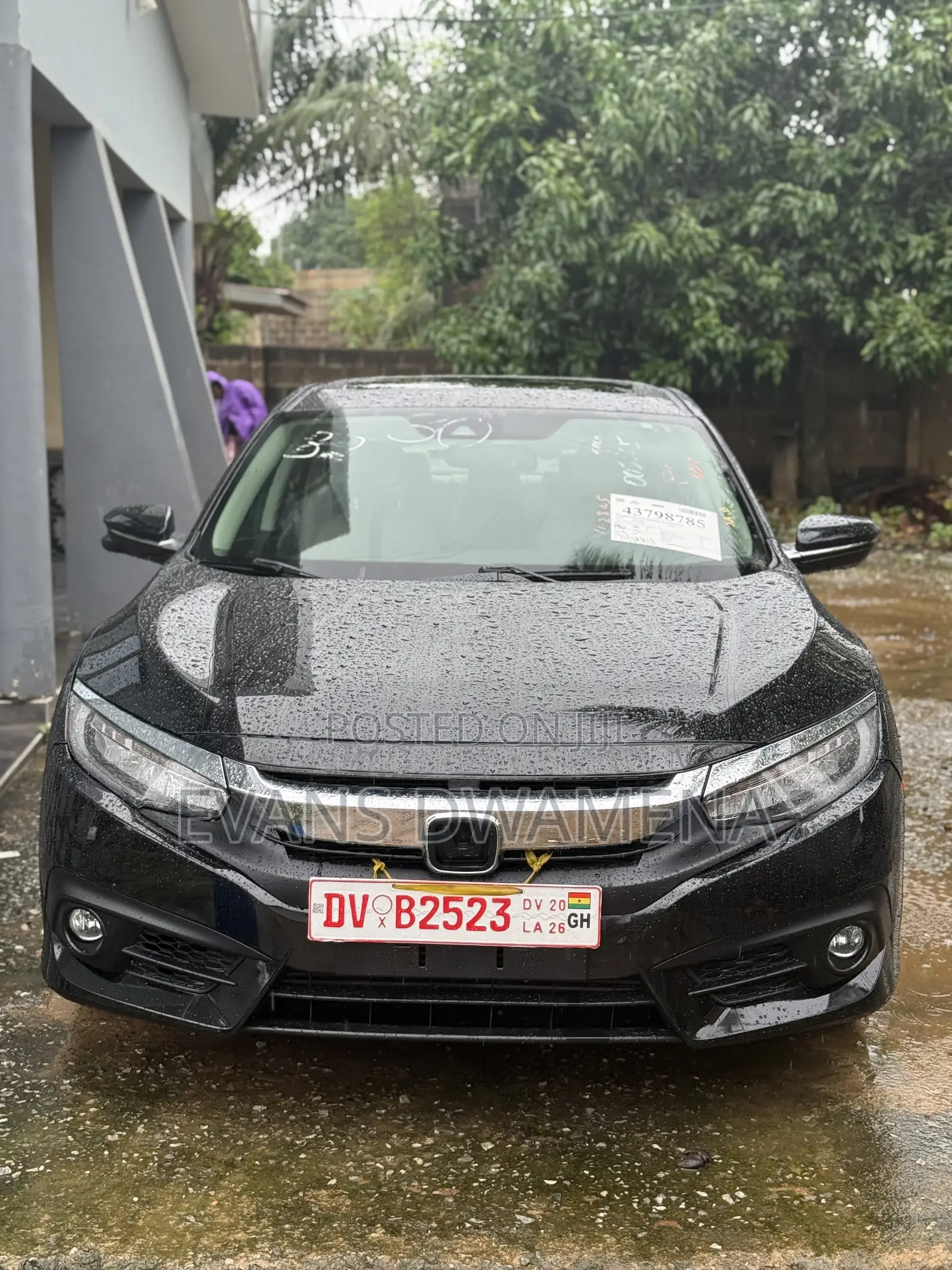 Honda Civic Touring 4dr Sedan (1.5L 4cyl) 2017 Black
