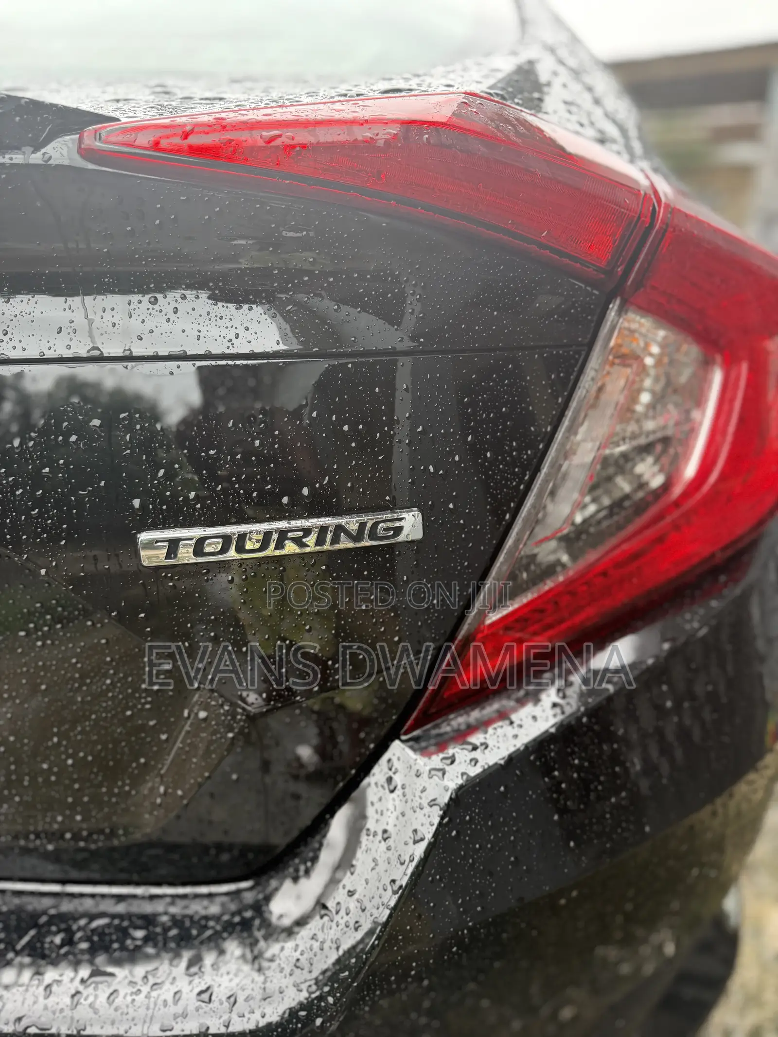 Honda Civic Touring 4dr Sedan (1.5L 4cyl) 2017 Black