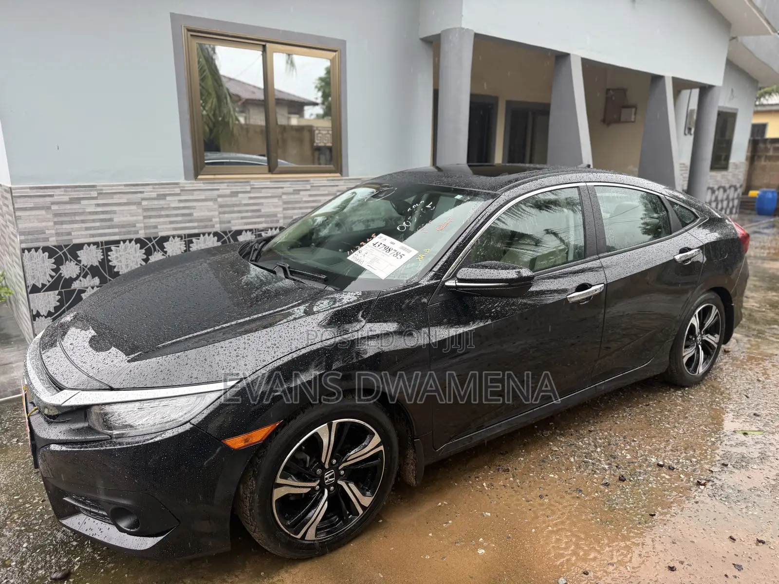 Honda Civic Touring 4dr Sedan (1.5L 4cyl) 2017 Black