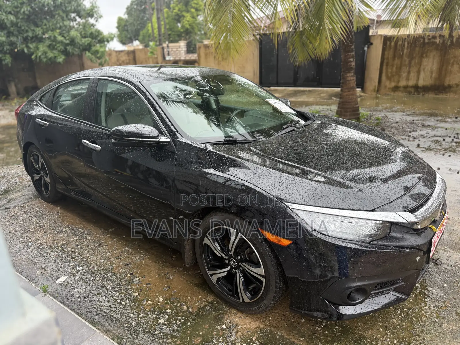 Honda Civic Touring 4dr Sedan (1.5L 4cyl) 2017 Black