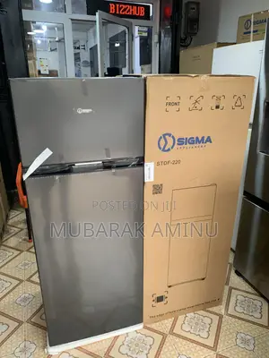 Brand New Double Door Sigma Fridge - Freezer.